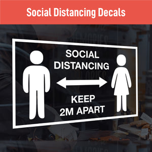 Social Distancing Decals for your Business