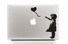 Load image into Gallery viewer, Banksy Balloon Girl Laptop Decal