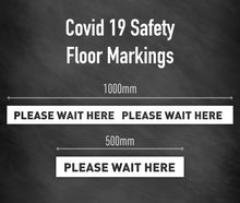 Load image into Gallery viewer, Covid 19 Floor Decals 2M Apart