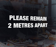 Load image into Gallery viewer, Covid 19 Safety Decals for Shop Windows