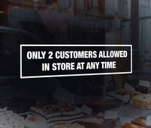 Load image into Gallery viewer, Covid 19 Safety Decals for Shop Windows