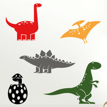 Load image into Gallery viewer, Dinosaur Wall Decals