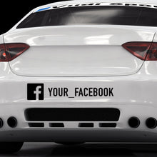 Load image into Gallery viewer, Large Facebook Social Media Decal Sticker