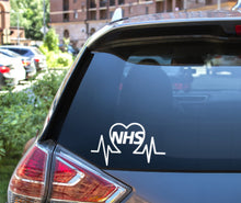 Load image into Gallery viewer, Thank you NHS & Keyworkers Window and Bumper Decal Sticker
