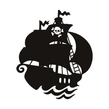 Load image into Gallery viewer, Pirate Ship Wall Decal