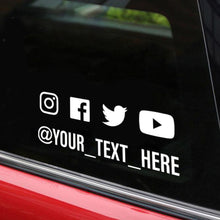 Load image into Gallery viewer, Custom_Social_Media_Decals