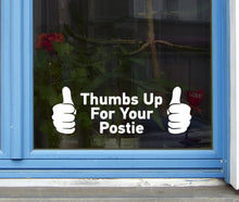 Load image into Gallery viewer, Thank You Keyworker Decal Sticker, Postman