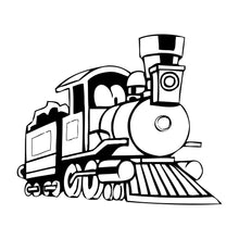 Load image into Gallery viewer, Steam Train Wall Decal