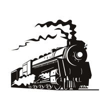 Load image into Gallery viewer, Steam Train Wall Decal