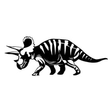 Load image into Gallery viewer, Triceratops Dinosaur Wall Decal