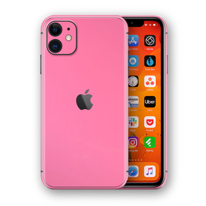 iPhone 11 Matt Hot Pink Skin