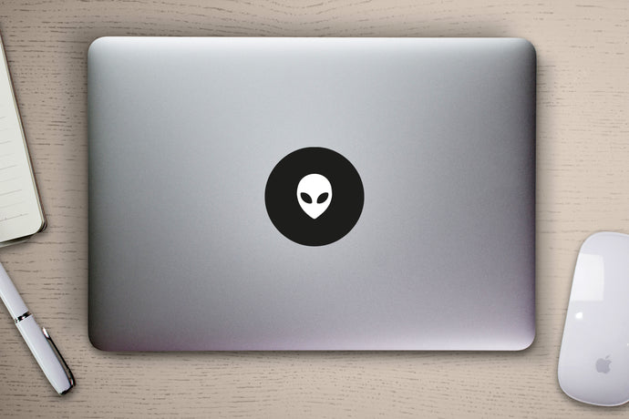 Alien Macbook Decal Sticker