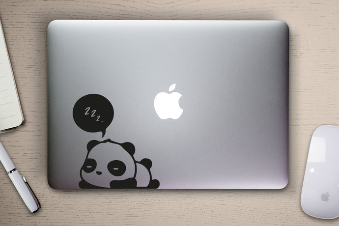 Panda Decal for Macbook Laptop