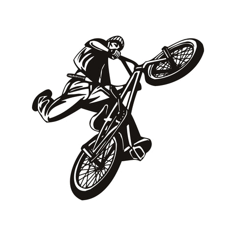 BMX Rider Wall Decal