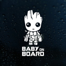 Load image into Gallery viewer, Baby on Board Vehicle Decal | Groot
