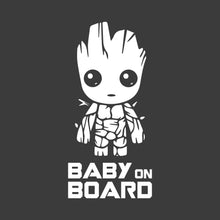 Load image into Gallery viewer, Baby on Board Vehicle Decal | Groot
