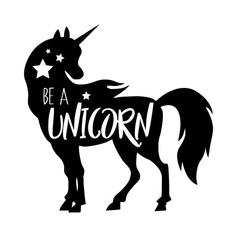 Be a Unicorn Wall Decal