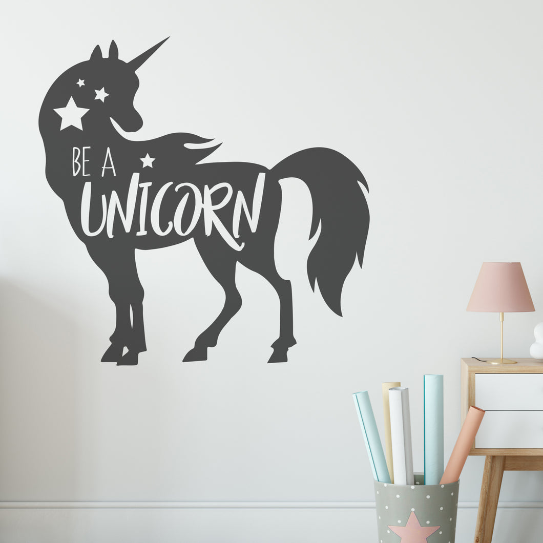Be a Unicorn Wall Decal