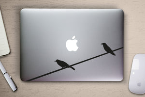 Bird Watcher Laptop Decal Sticker