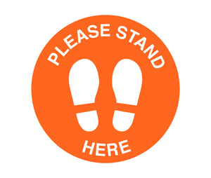 Covid 19 Safety Decals for Shop Floor