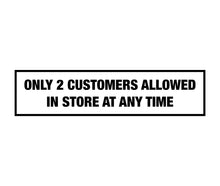 Load image into Gallery viewer, Covid 19 Safety Decals for Shop Windows
