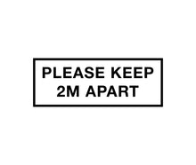 Load image into Gallery viewer, Covid 19 Safety Decals for Shop Windows
