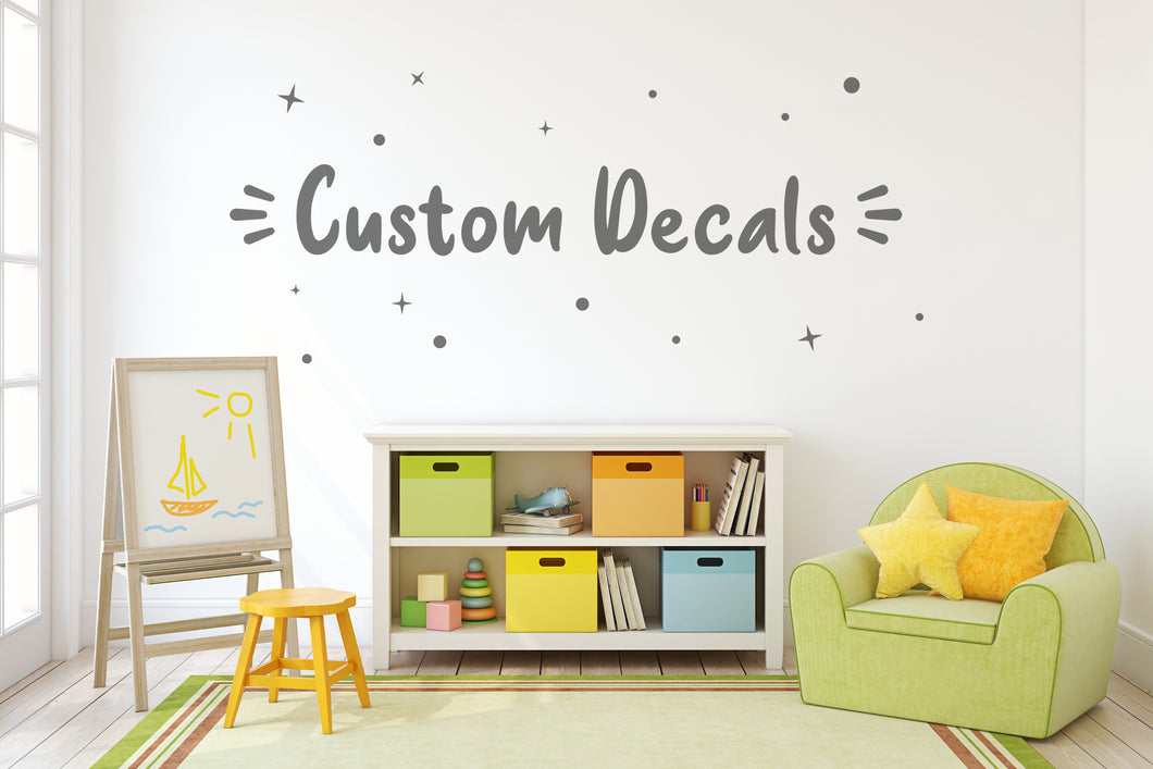 Custom Wall Decals