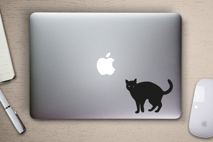 Cat MacBook Decal Sticker