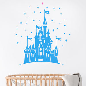 Magical Disneyland Castle Wall Decal Sticker