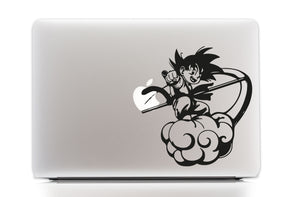 Son Goku and Nimbus Laptop Decal