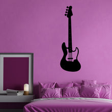 Load image into Gallery viewer, Base Guitar Wall Decal
