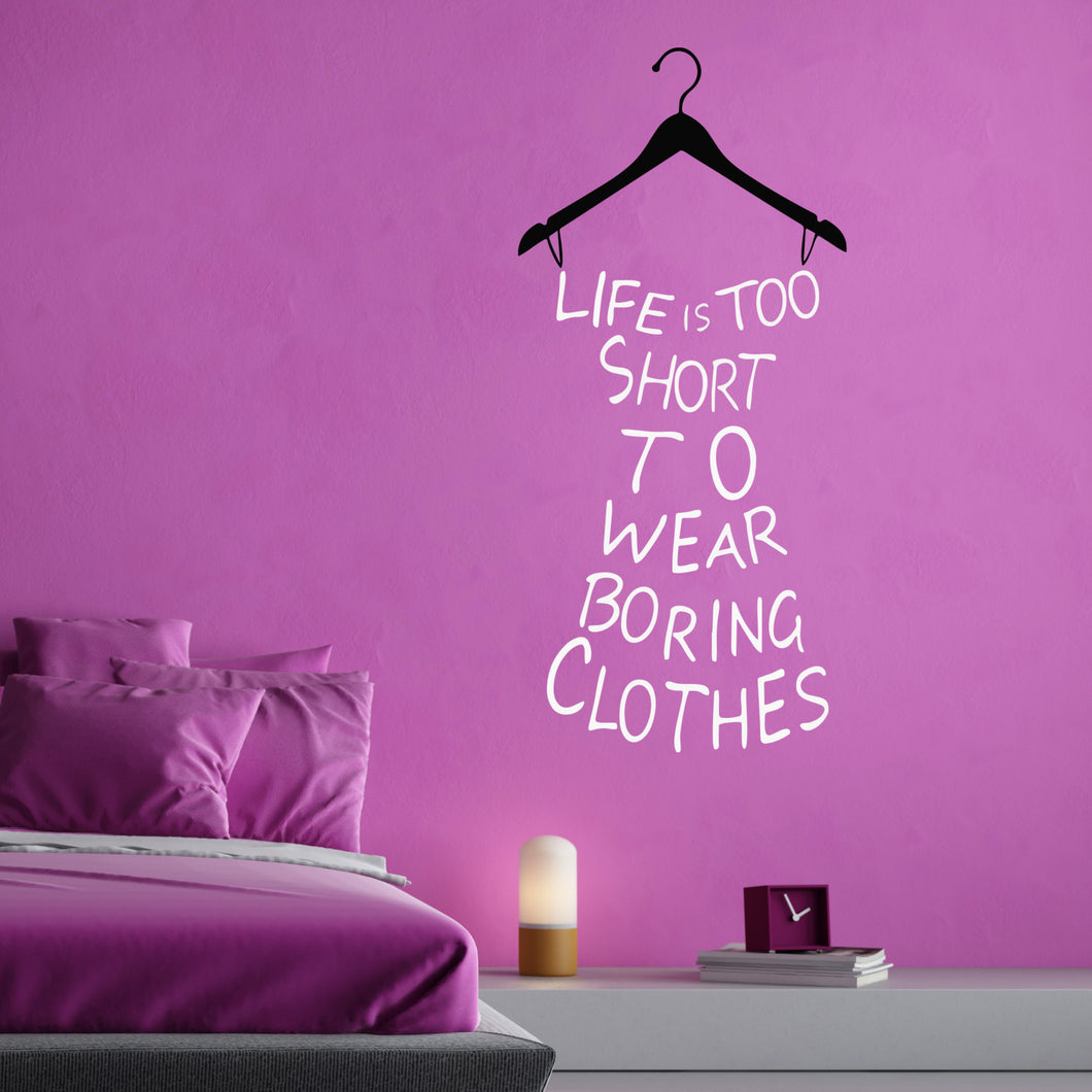 Fashion Wall Decal for Girls Room