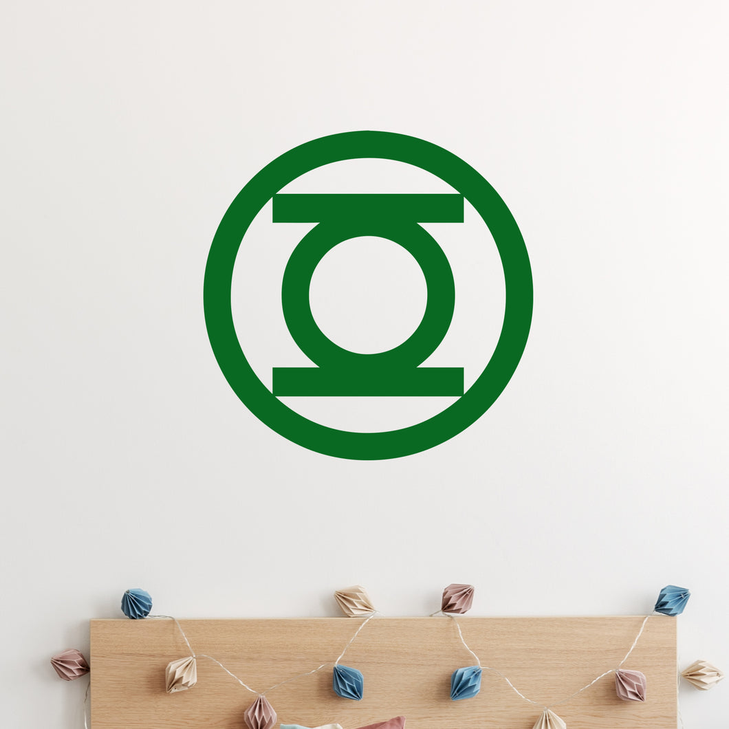Green Lantern Wall Decal
