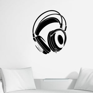 Headphone Wall Decals 