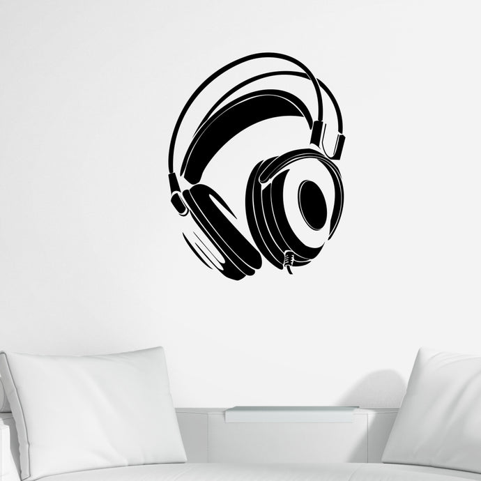 Headphone Wall Decals 