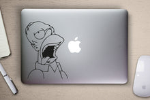 Load image into Gallery viewer, Homer Simpson Macbook Decal
