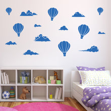 Load image into Gallery viewer, Hot Air Balloon Wall Decals for Children&#39;s Room
