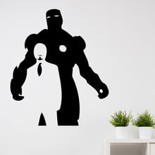 Load image into Gallery viewer, Iron Man Silhouette Wall Decal
