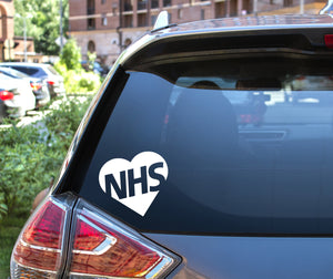 Thank you NHS Window Decal Sticker