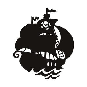 Pirate Ship Wall Decal