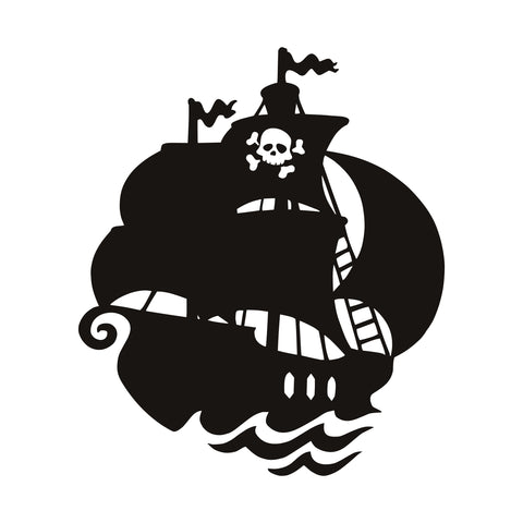 Pirate Ship Wall Decal