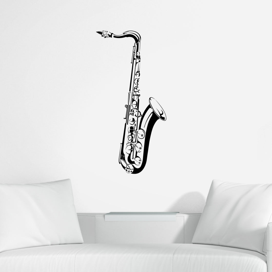 Saxophone Wall Decal