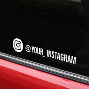 Social Media Instagram Decal Sticker