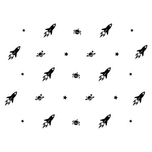 Space Wall Decals for Childrens Room