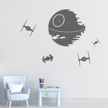 Load image into Gallery viewer, Star Wars Empire Fleet Childs Bedroom Wall Decal Stickers
