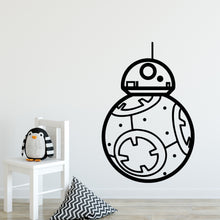 Load image into Gallery viewer, BB8 Star Wars Wall Decal
