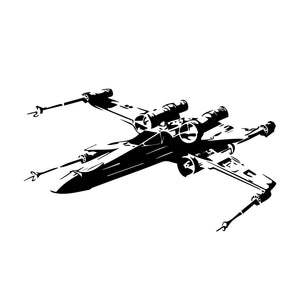 Star Wars X-wing Wall Decal