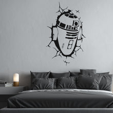 Load image into Gallery viewer, R2D2 Star Walls Wall Art Decal Sticker Gift 
