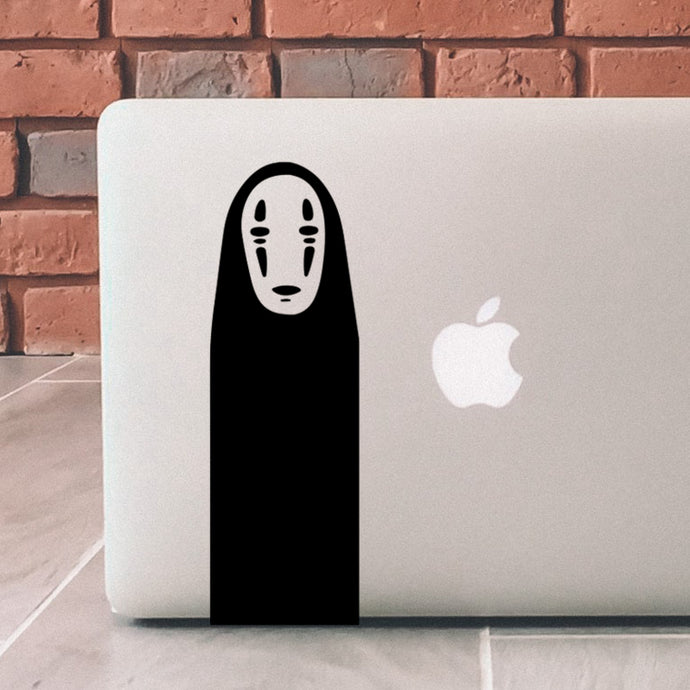 Studio Ghibli No Face Laptop Decal Sticker