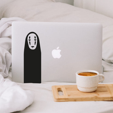 Studio Ghibli No Face Laptop Decal Sticker